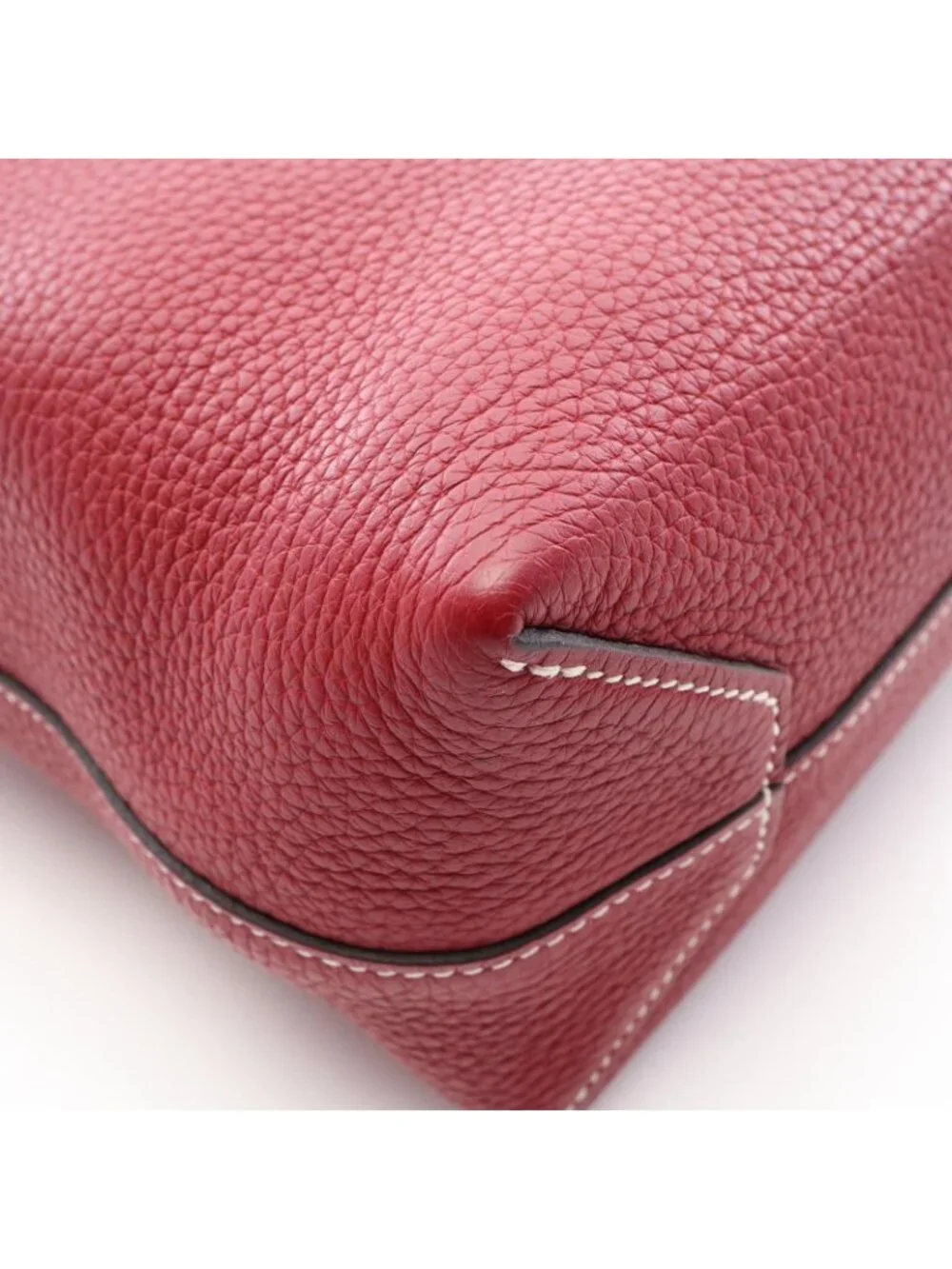 Hermes Tote Cover Series 31 Rouge Grena Leather